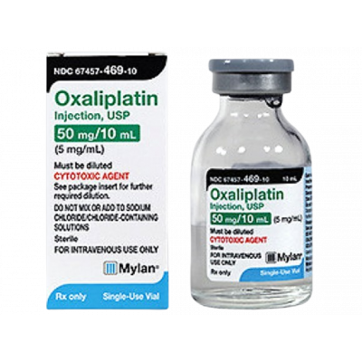 OXALIPLATIN MYLAN 50 MG / 10 ML ( OXALIPLATIN ) CONCENTRATE FOR DILUTION FOR IV INFUSION 10 ML VIAL